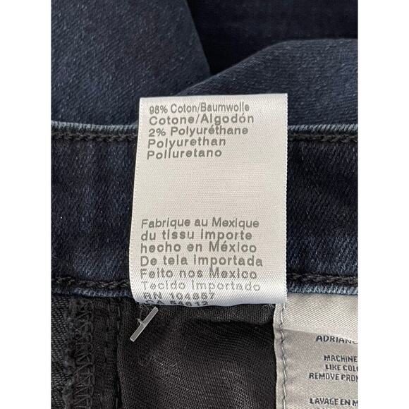 AG Wms Sz 25 The Mari Jeans High Rise Empire Wash Straight Premium Designer NWT - Picture 15 of 16